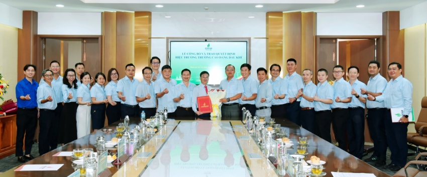 Trường Cao đẳng Dầu khí có tân Hiệu trưởng