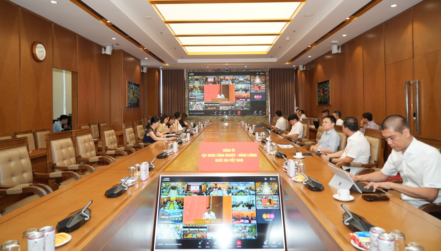 Đảng ủy Petrovietnam tham dự tập huấn triển khai thủ tục hành chính của Đảng trên môi trường điện tử