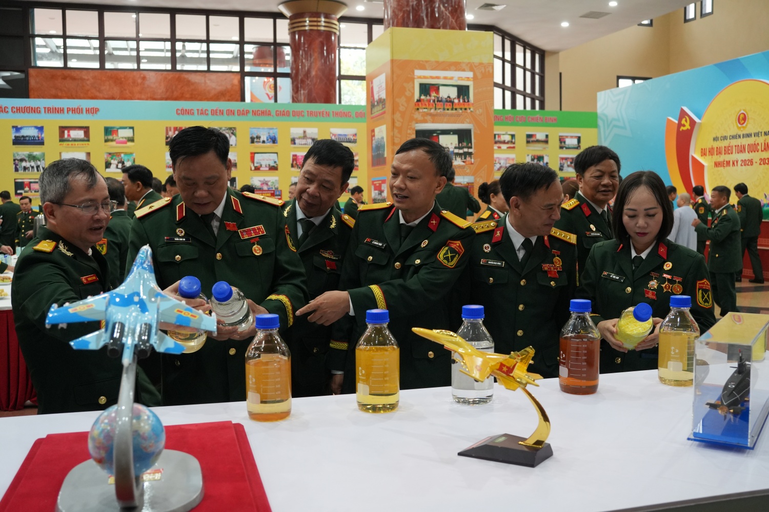 Dấu ấn Petrovietnam trong không gian trưng bày tại Đại hội đại biểu Hội CCB Việt Nam lần thứ VIII