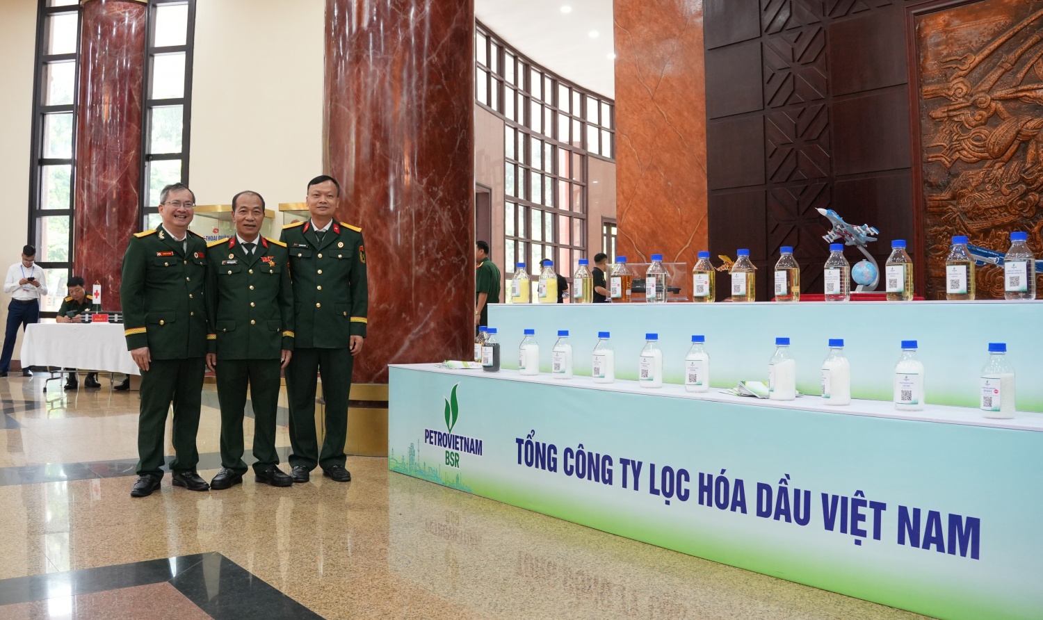 Dấu ấn Petrovietnam trong không gian trưng bày tại Đại hội đại biểu Hội CCB Việt Nam lần thứ VIII