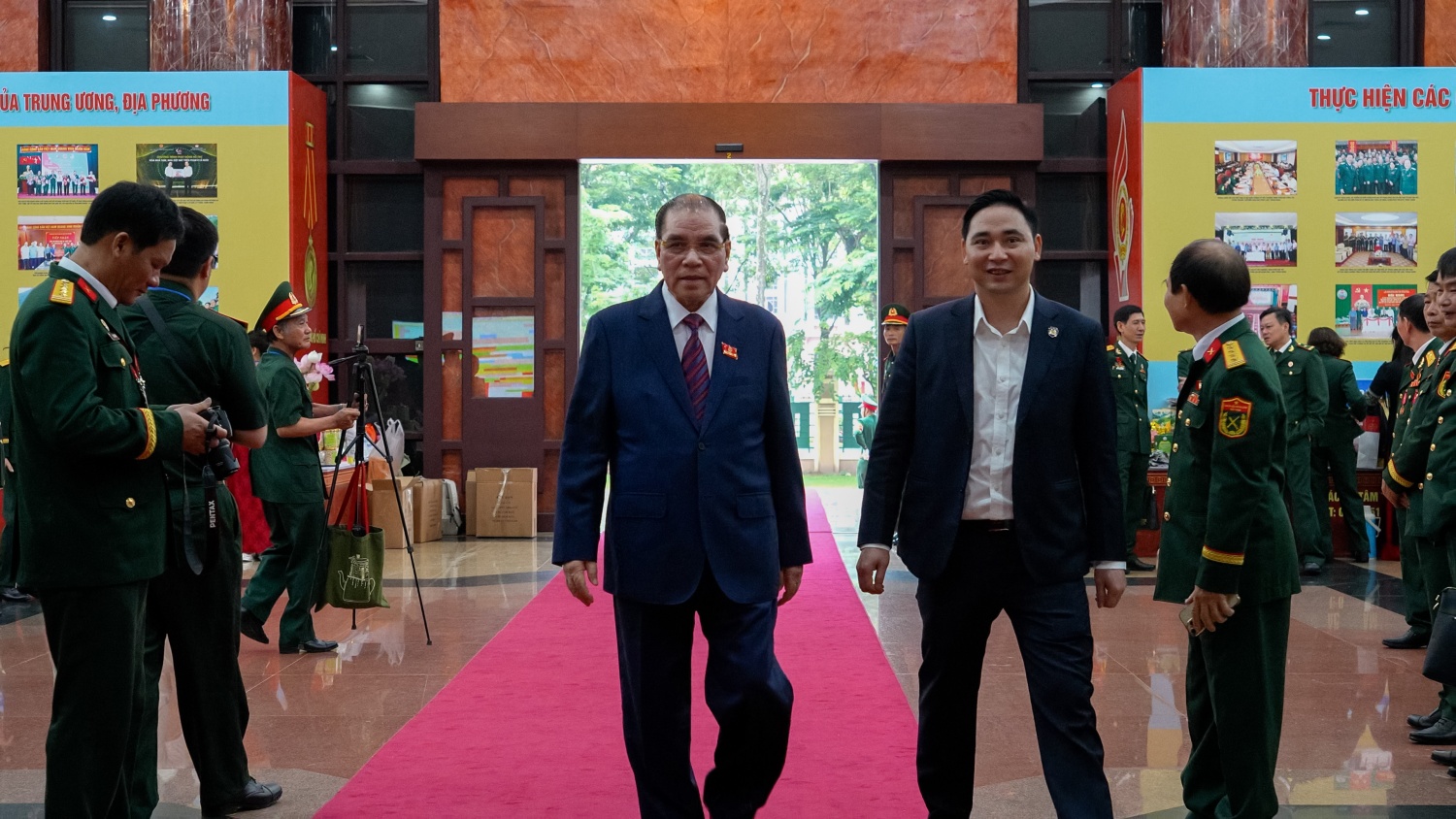 [Chùm ảnh] Khai mạc Đại hội đại biểu toàn quốc Hội Cựu chiến binh Việt Nam lần thứ VIII