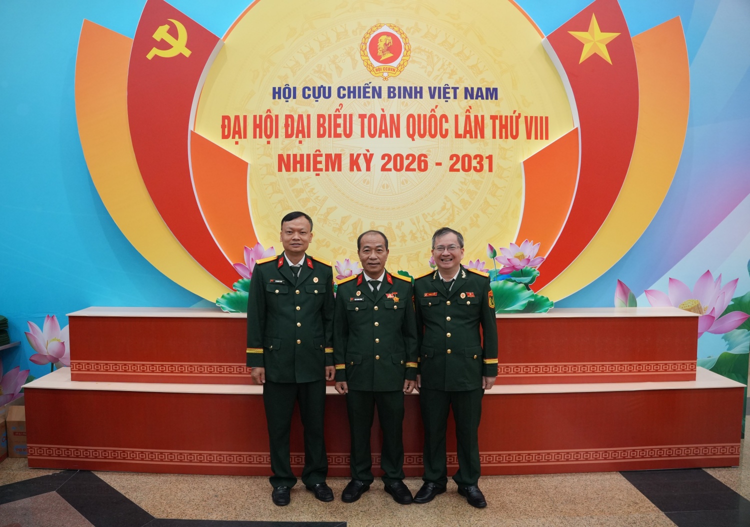 [Chùm ảnh] Khai mạc Đại hội đại biểu toàn quốc Hội Cựu chiến binh Việt Nam lần thứ VIII