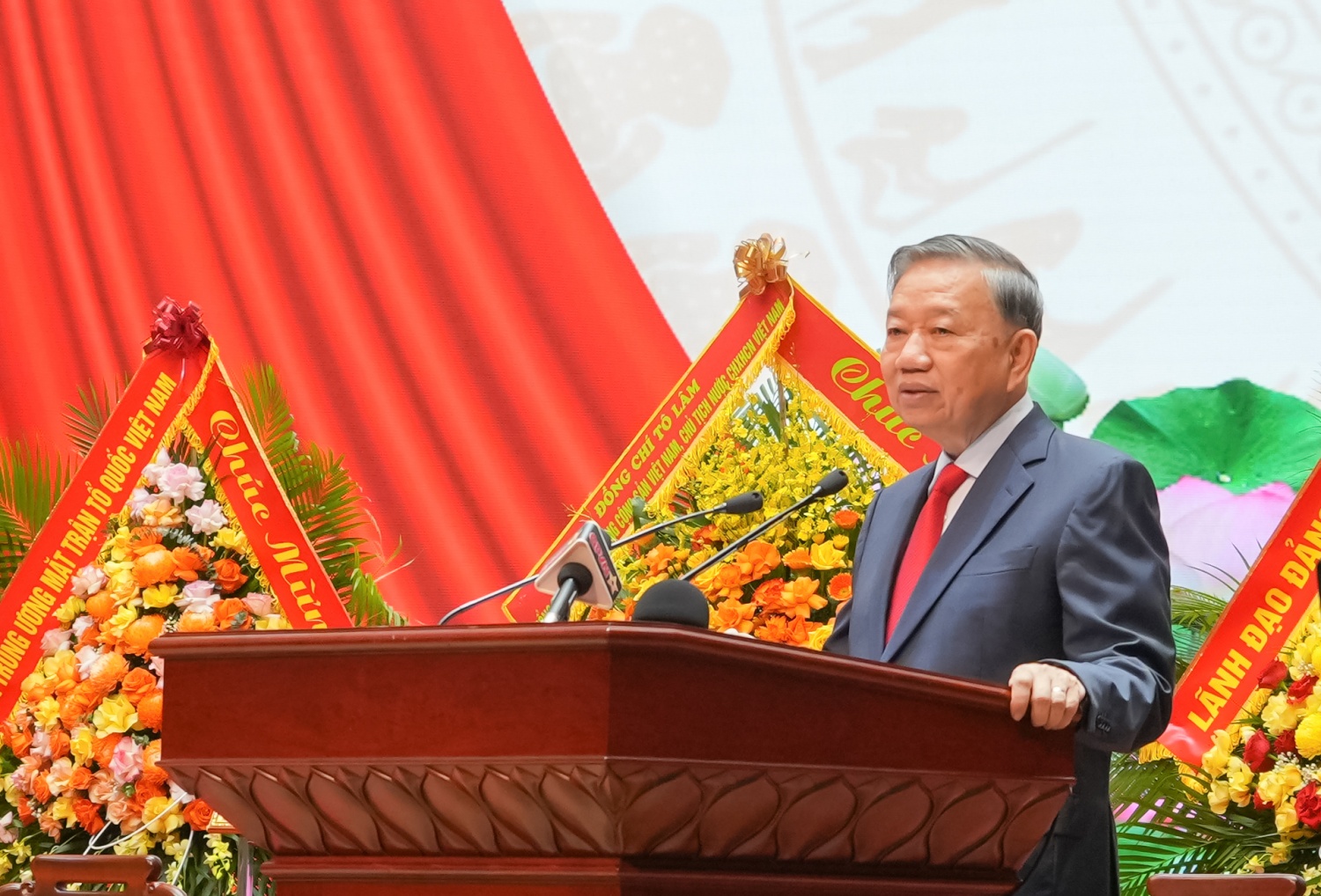 [Chùm ảnh] Khai mạc Đại hội đại biểu toàn quốc Hội Cựu chiến binh Việt Nam lần thứ VIII