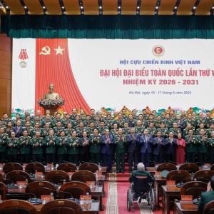 [Chùm ảnh] Khai mạc Đại hội đại biểu toàn quốc Hội Cựu chiến binh Việt Nam lần thứ VIII