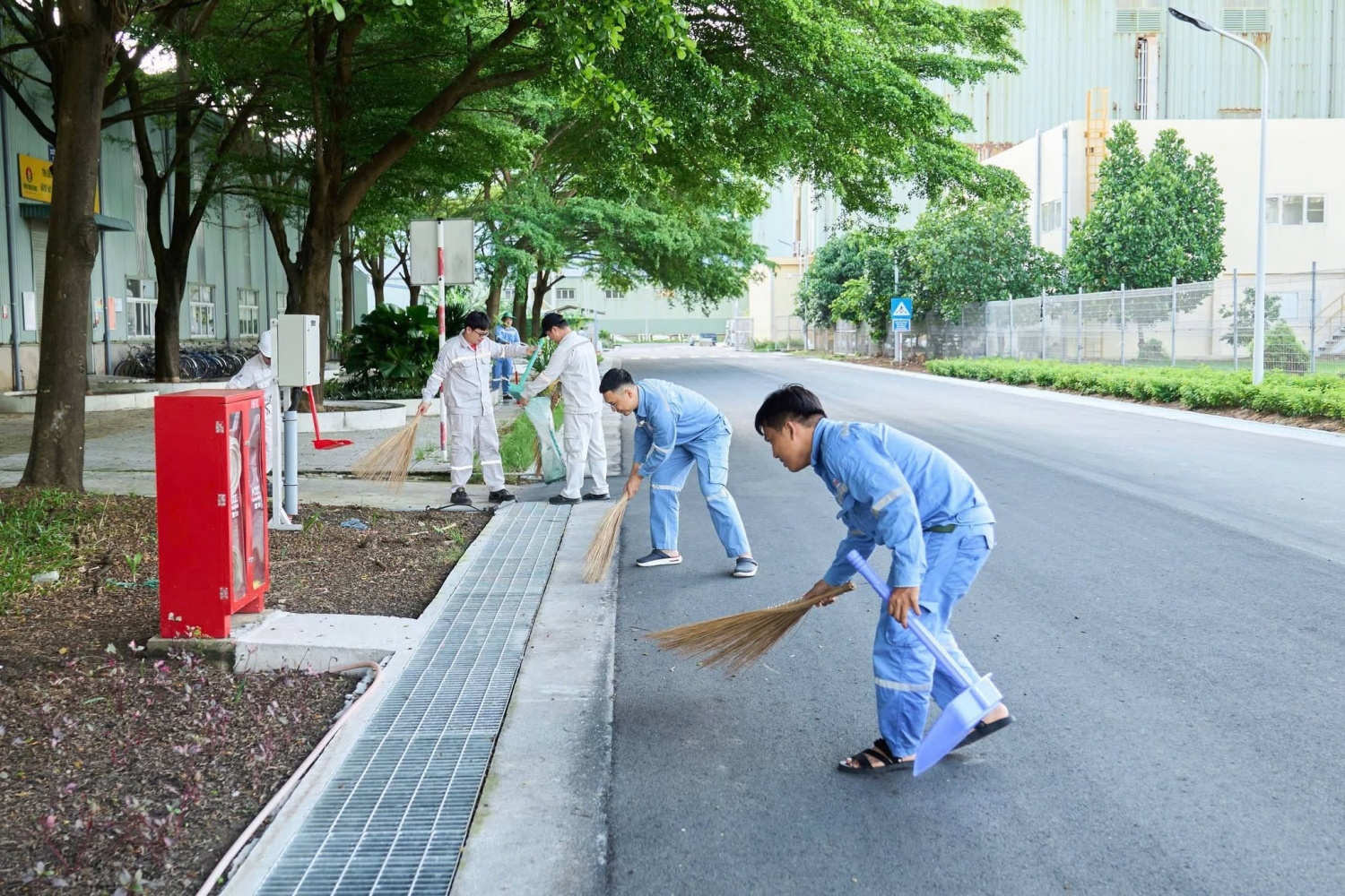 Phân bón Cà Mau phát động ra quân tổng vệ sinh môi trường công nghiệp