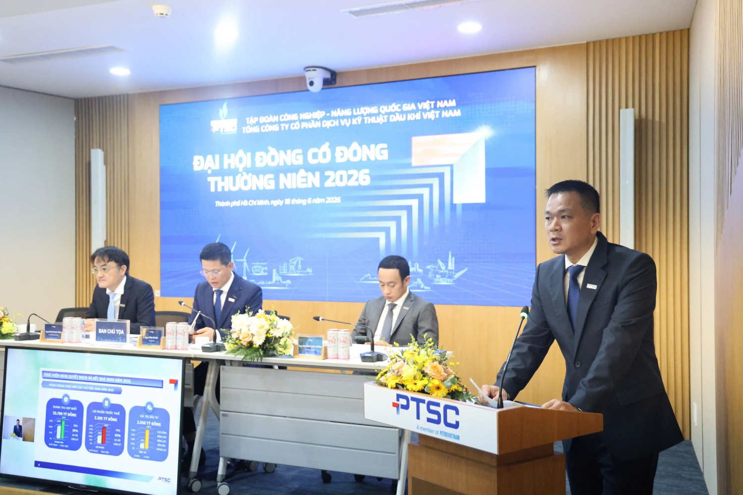 PTSC đặt mục tiêu doanh thu hợp nhất 33.000 tỷ đồng, tăng tốc đầu tư cho chu kỳ phát triển mới