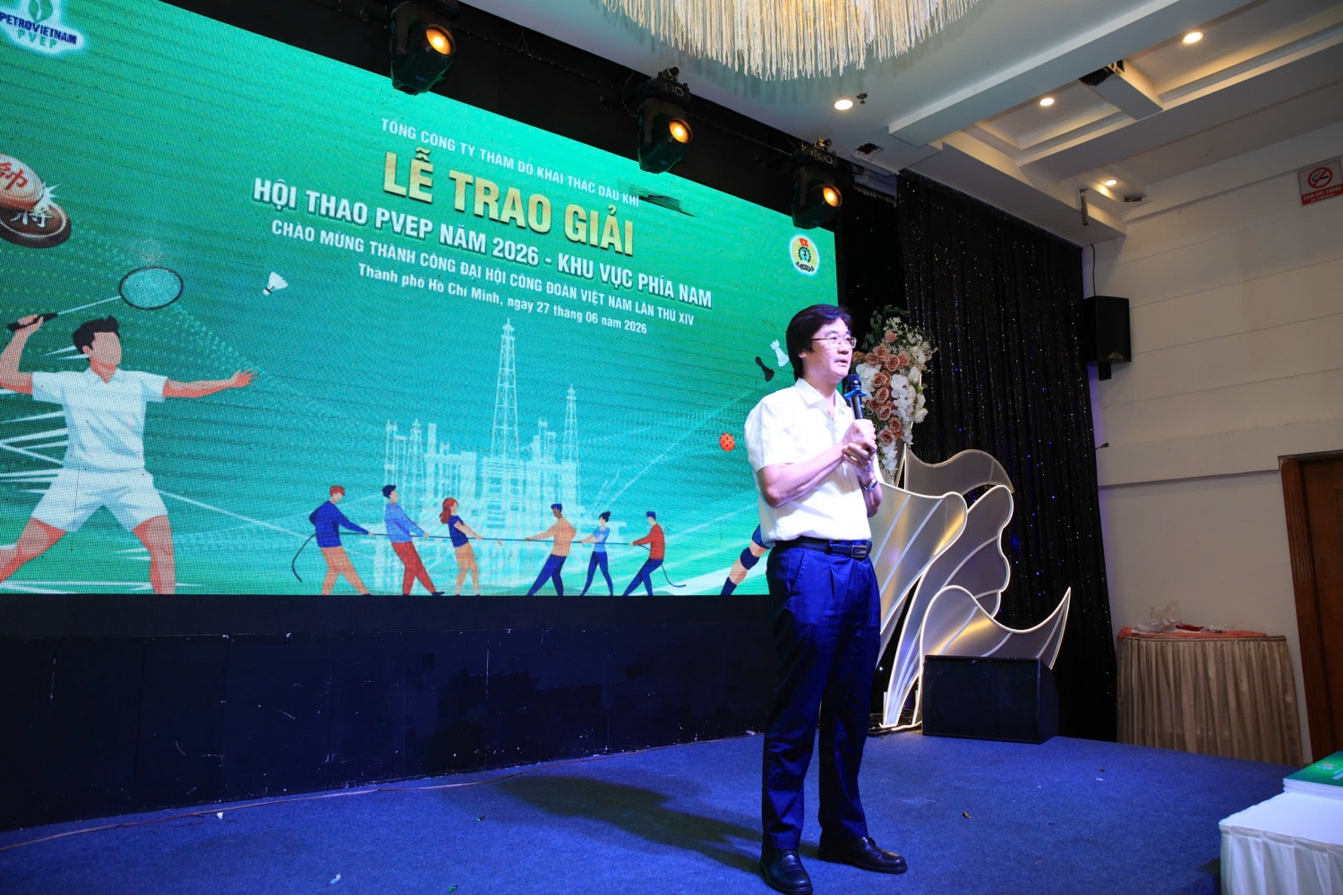 Hội thao PVEP khu vực phía Nam 2026: Gắn kết sức mạnh, lan tỏa văn hóa doanh nghiệp