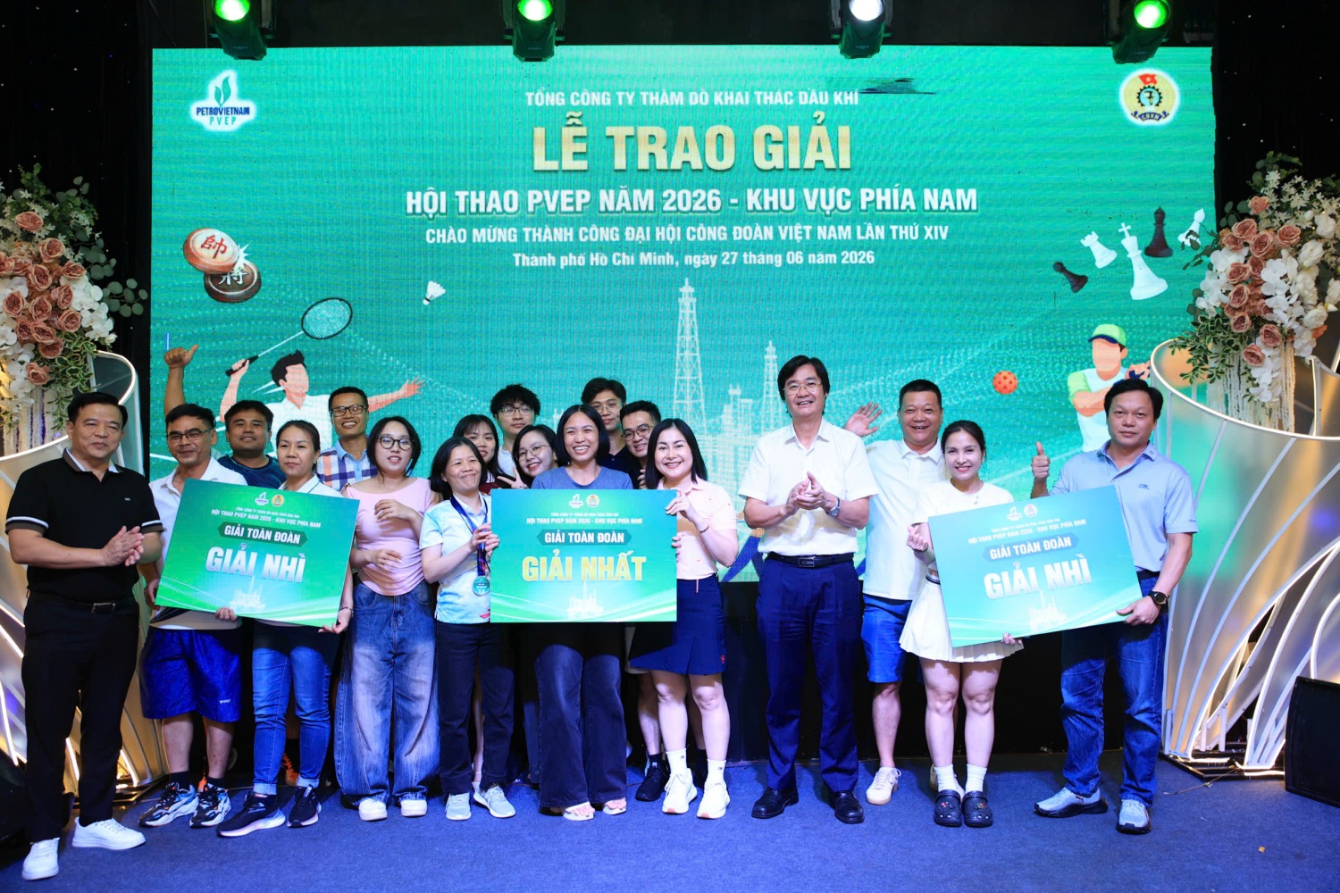 Hội thao PVEP khu vực phía Nam 2026: Gắn kết sức mạnh, lan tỏa văn hóa doanh nghiệp