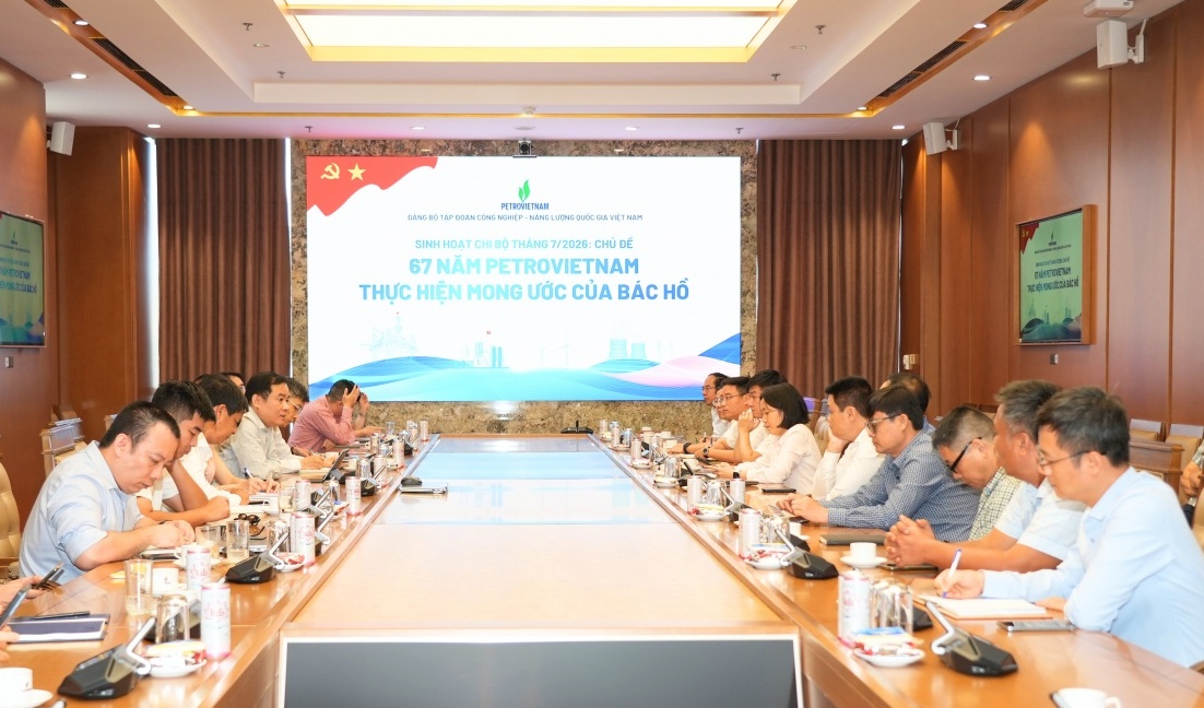 Đảng bộ Bộ máy QL&ĐH Petrovietnam khơi dậy khát vọng phát triển từ mong ước của Bác Hồ