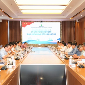Đảng bộ Bộ máy QL&ĐH Petrovietnam khơi dậy khát vọng phát triển từ mong ước của Bác Hồ
