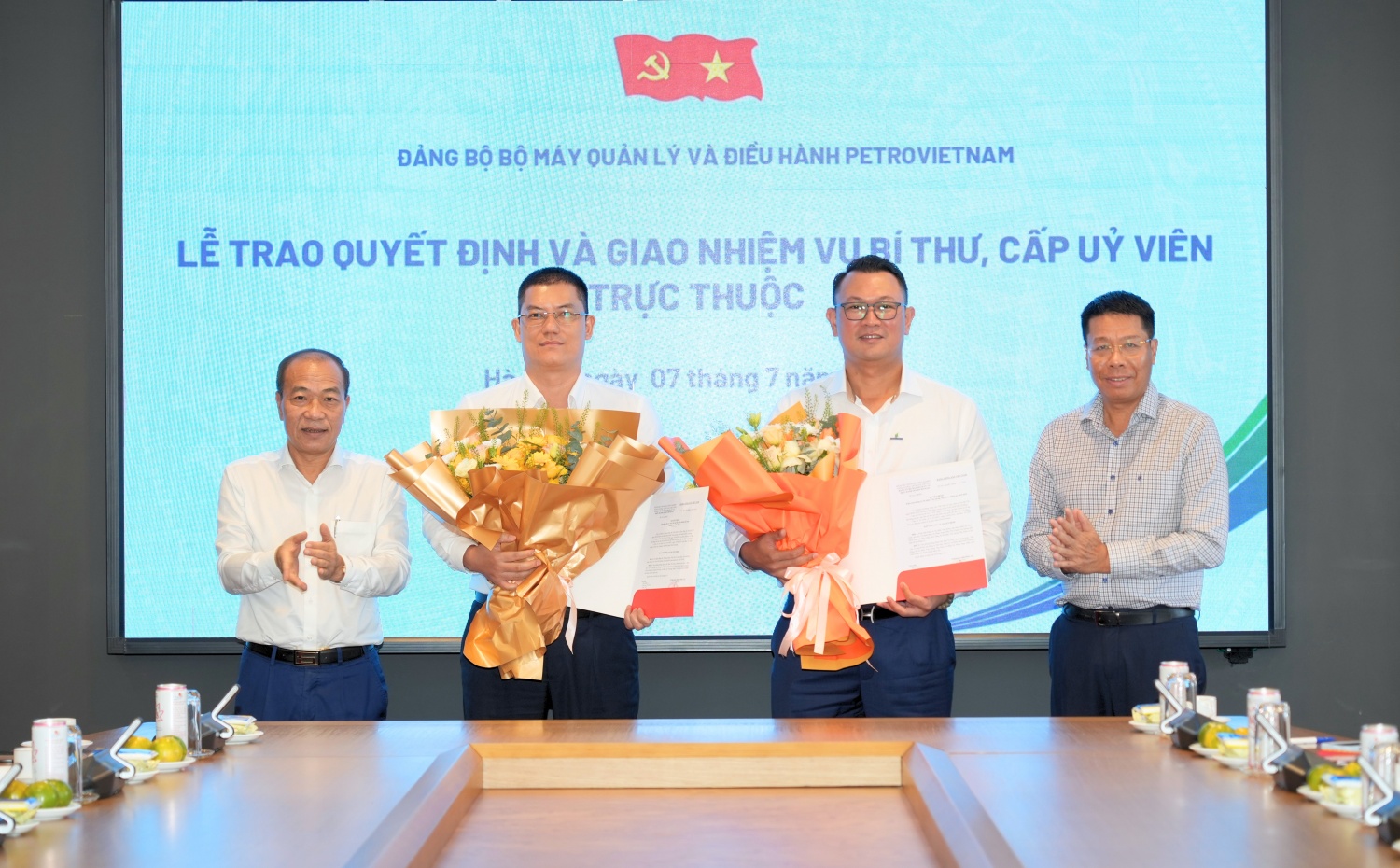 Đảng ủy Bộ máy QL&ĐH Petrovietnam kiện toàn nhân sự các tổ chức Đảng trực thuộc