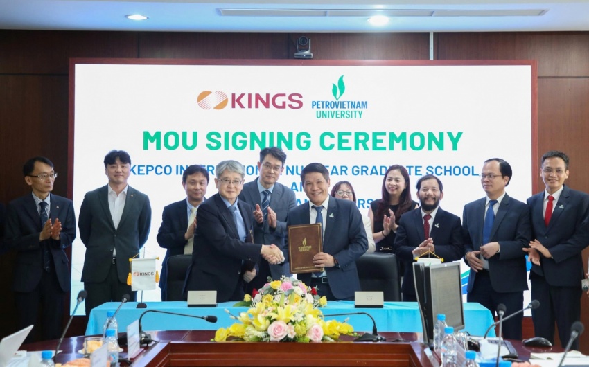 PVU và KINGS ký kết hợp tác chiến lược, đẩy mạnh đào tạo nguồn nhân lực hạt nhân chất lượng cao