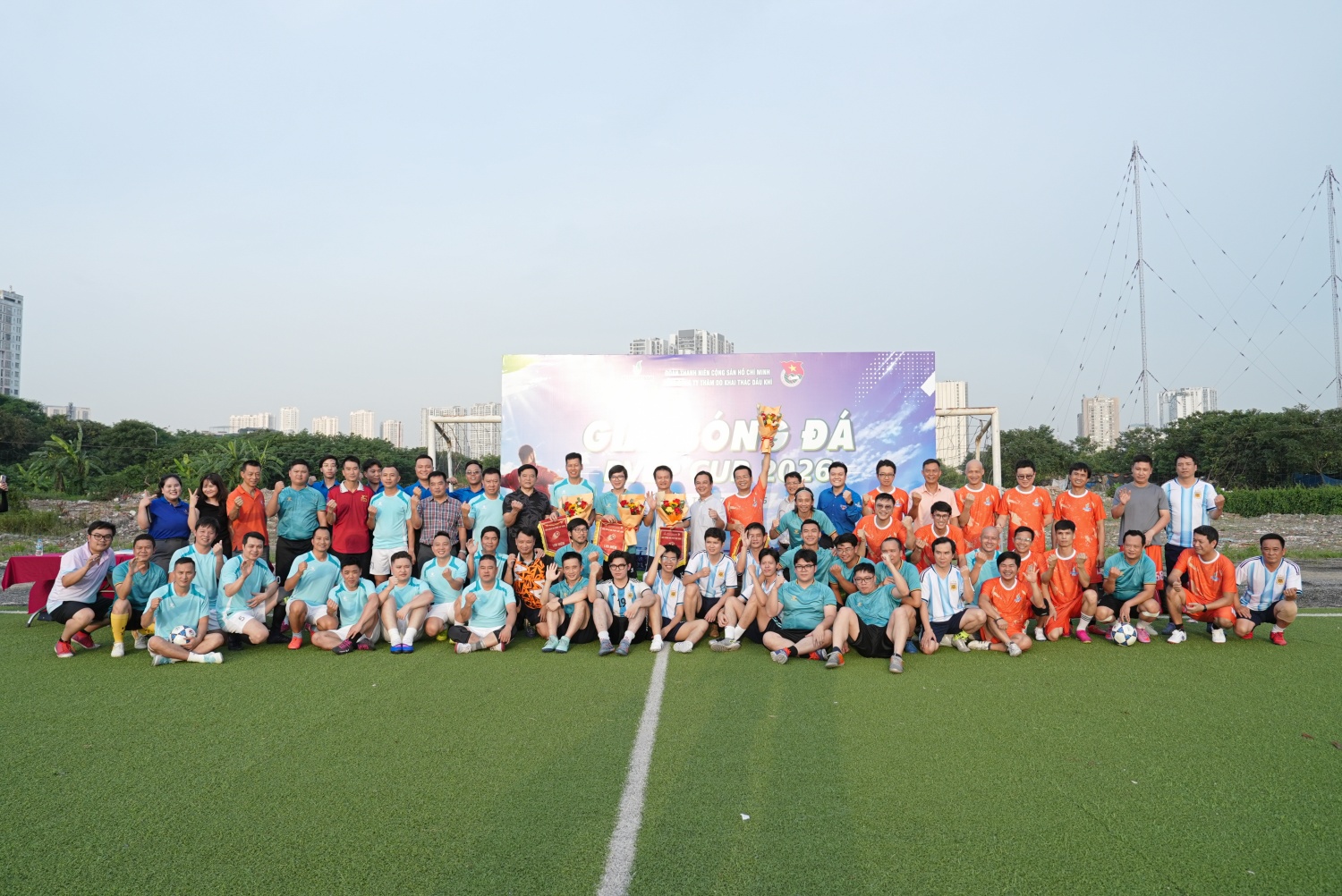 Khai mạc Giải bóng đá PVP Cup 2026: Gắn kết cán bộ, người lao động toàn Tổng công ty