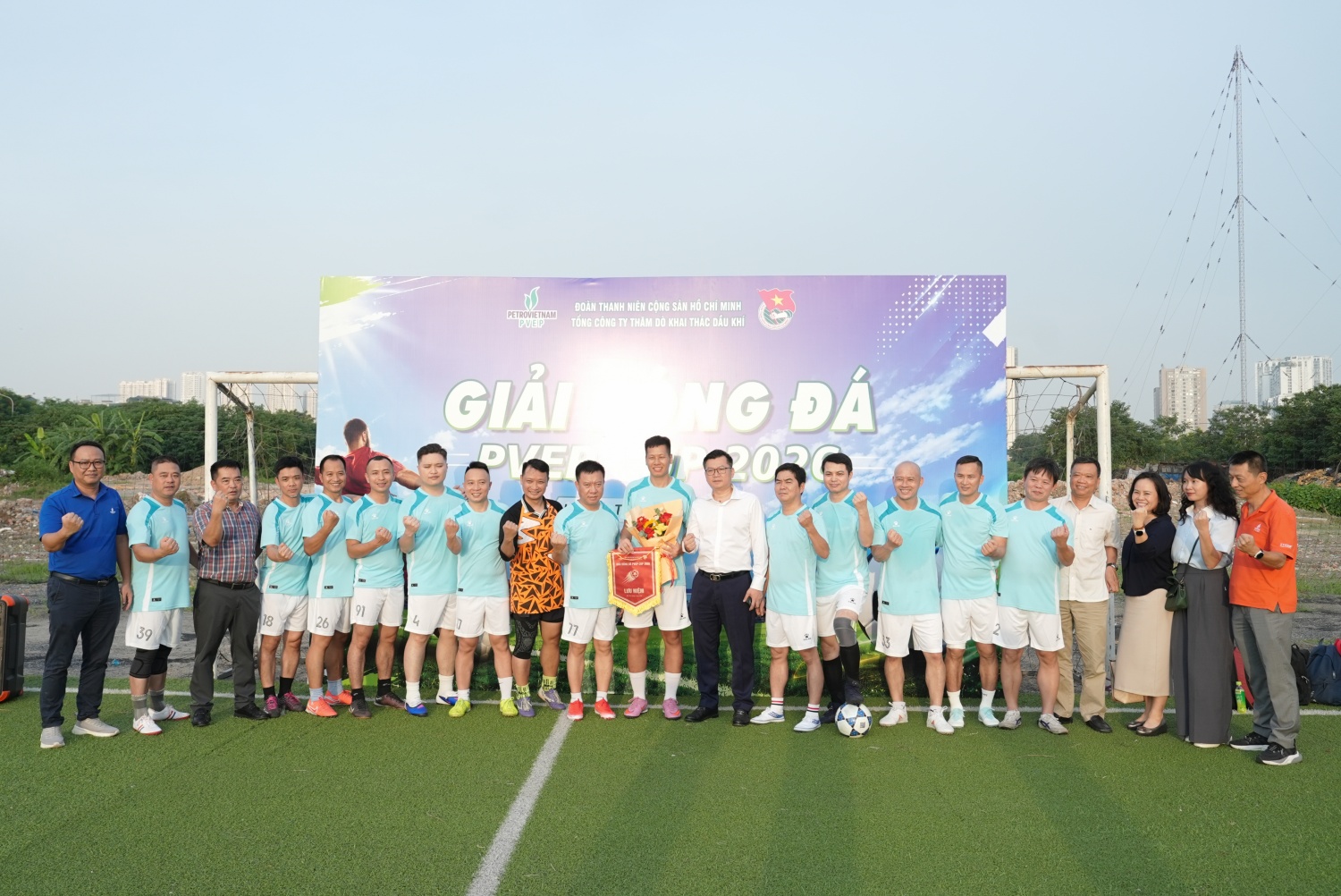 Khai mạc Giải bóng đá PVP Cup 2026: Gắn kết cán bộ, người lao động toàn Tổng công ty