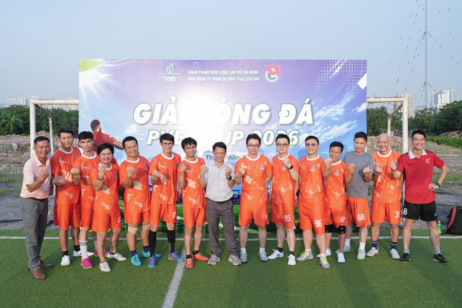 Khai mạc Giải bóng đá PVP Cup 2026: Gắn kết cán bộ, người lao động toàn Tổng công ty