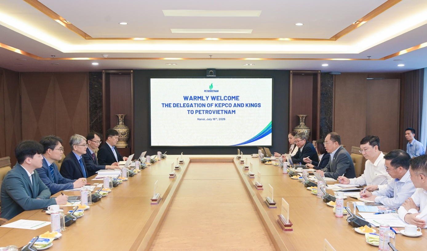 Petrovietnam thúc đẩy hợp tác với KINGS phát triển nguồn nhân lực cho Dự án Điện hạt nhân Ninh Thuận 2