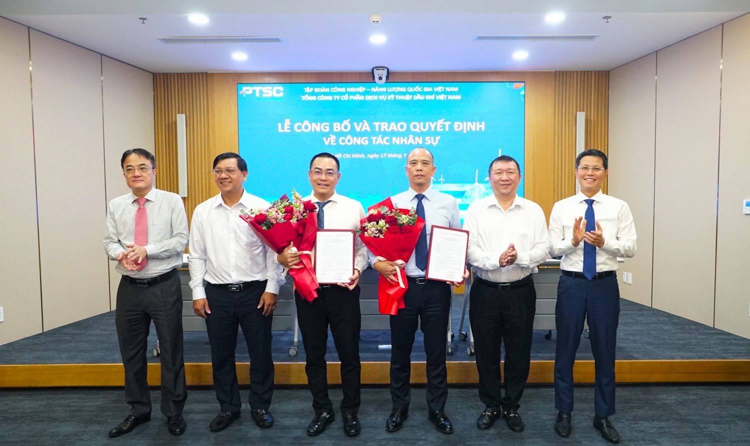 PTSC kiện toàn tổ chức Đảng, công bố các quyết định bổ nhiệm cán bộ chủ chốt PTSC kiện toàn tổ chức Đảng, công bố các quyết định bổ nhiệm cán bộ chủ chốt