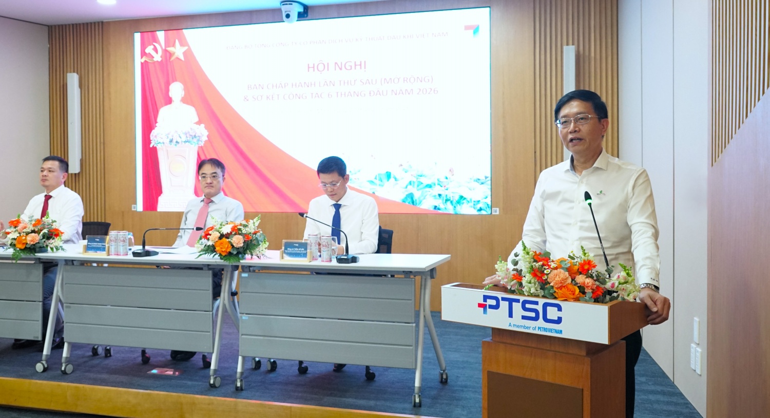 PTSC hoàn thành vượt mức nhiều chỉ tiêu quản trị 6 tháng đầu năm 2026 PTSC hoàn thành vượt mức nhiều chỉ tiêu quản trị 6 tháng đầu năm 2026