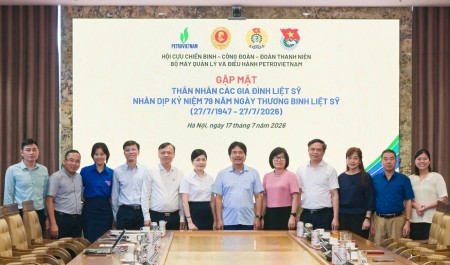 Petrovietnam gặp mặt, tri ân thân nhân gia đình liệt sĩ Bộ máy QL&ĐH Tập đoàn