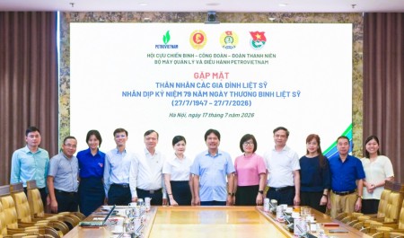 [VIDEO] Petrovietnam gặp mặt tri ân thân nhân liệt sĩ Bộ máy Quản lý và Điều hành Tập đoàn