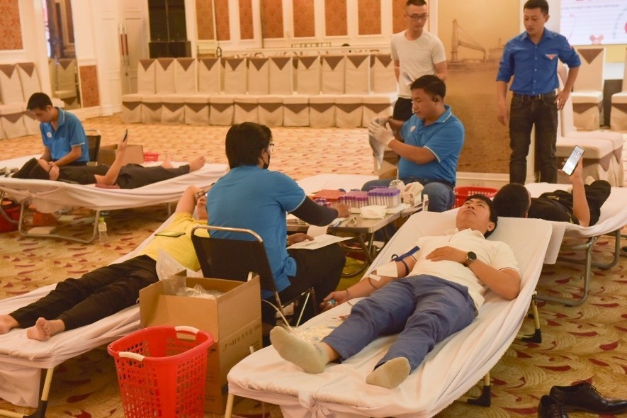 Tuổi trẻ PTSC M&C tiếp nối hành trình sẻ chia từ những giọt máu hồng