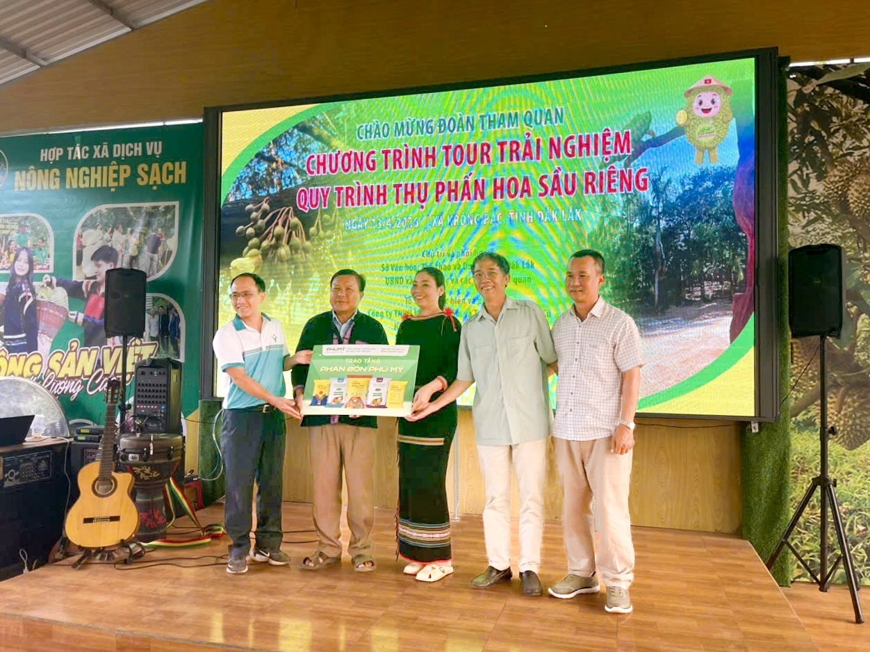 PVFCCo - Phú Mỹ đồng hành cùng sầu riêng Đắk Lắk vươn xa