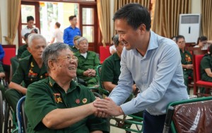 Petrovietnam tri ân các thương binh đang điều dưỡng tại Ninh Bình