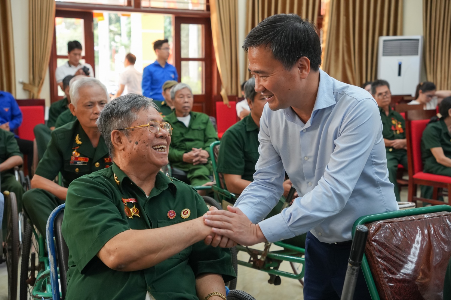 Petrovietnam tri ân các thương binh đang điều dưỡng tại Ninh Bình
