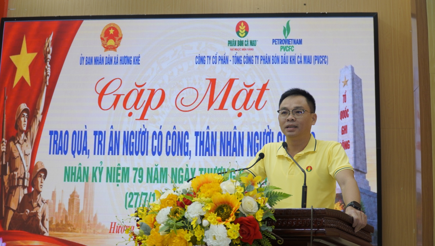 Phân Bón Cà Mau tri ân các gia đình chính sách