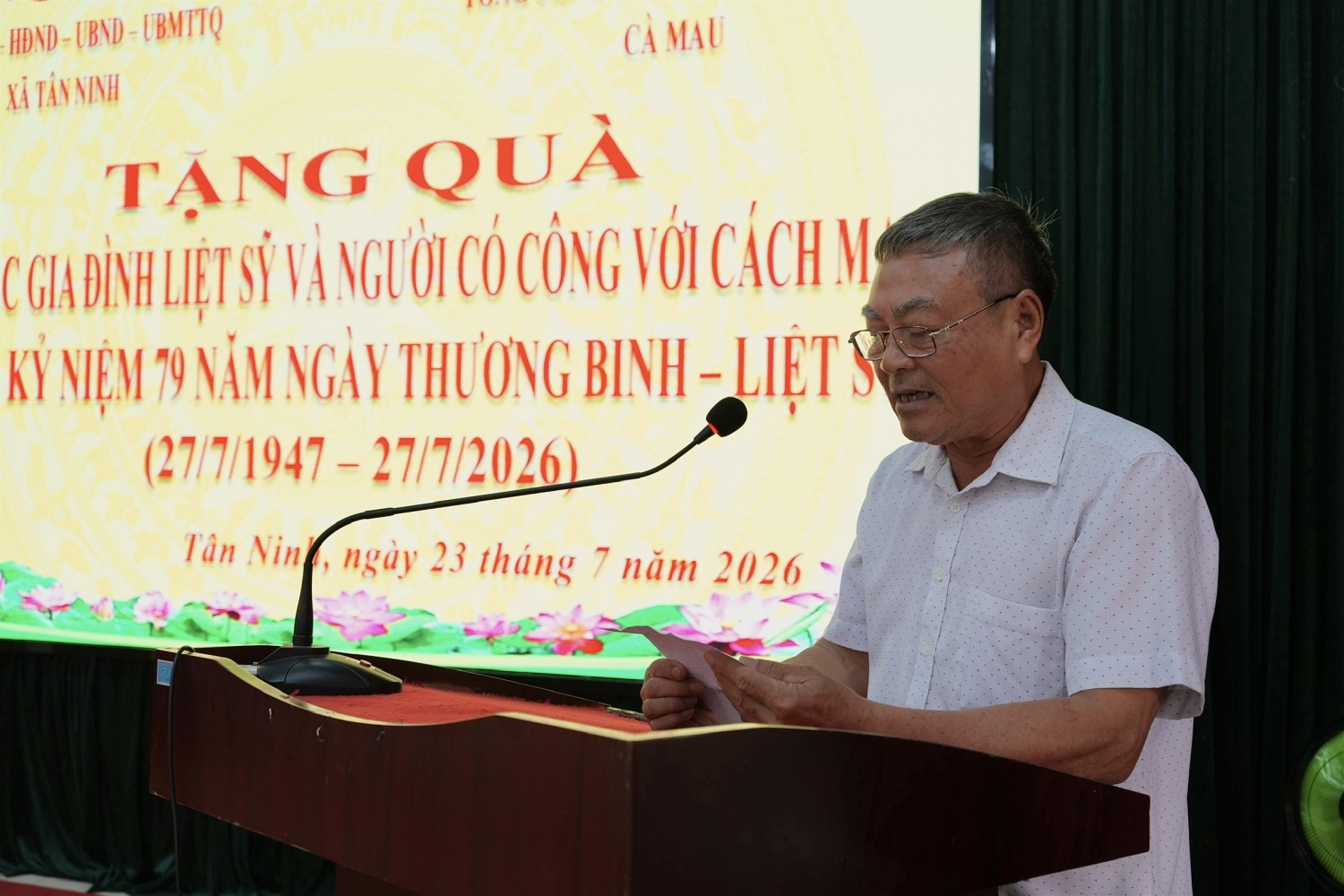 Phân Bón Cà Mau tri ân các gia đình chính sách