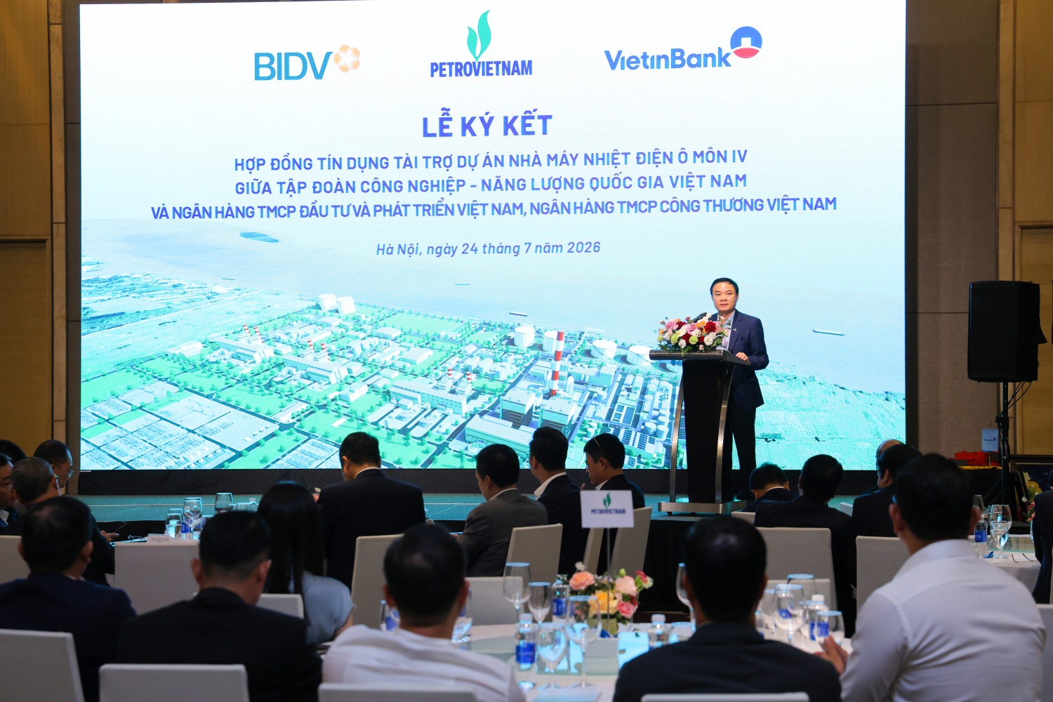Petrovietnam ký kết hợp đồng tín dụng 7.300 tỷ đồng cho dự án Nhà máy Nhiệt điện Ô Môn IV