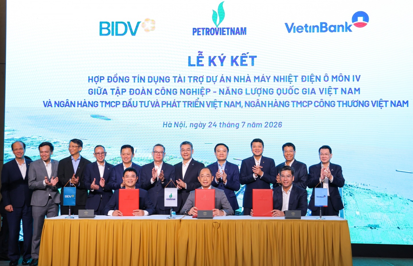 Petrovietnam ký kết hợp đồng tín dụng 7.300 tỷ đồng cho dự án Nhà máy Nhiệt điện Ô Môn IV