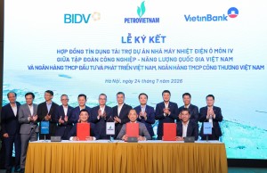 Petrovietnam ký kết hợp đồng tín dụng 7.300 tỷ đồng cho dự án Nhà máy Nhiệt điện Ô Môn IV