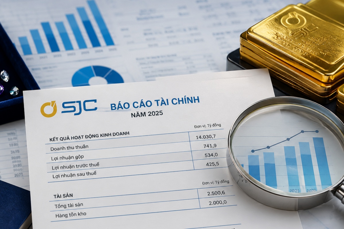 Chi tiết gây chú ý trong báo cáo tài chính SJC: 170.876 viên đá chỉ hơn 1 tỷ đồng