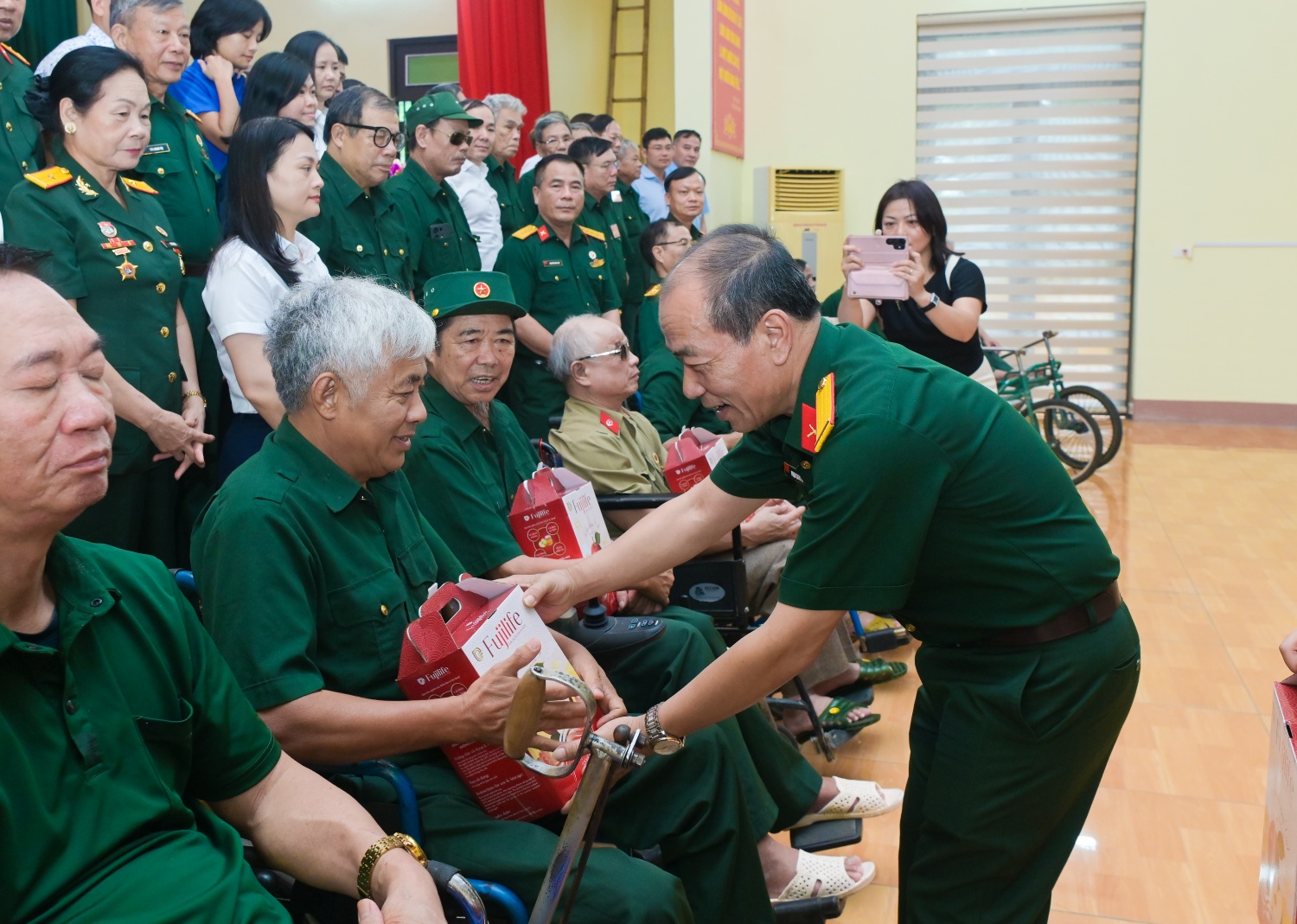 Petrovietnam tri ân thương, bệnh binh tại Trung tâm Điều dưỡng người có công tỉnh Phú Thọ