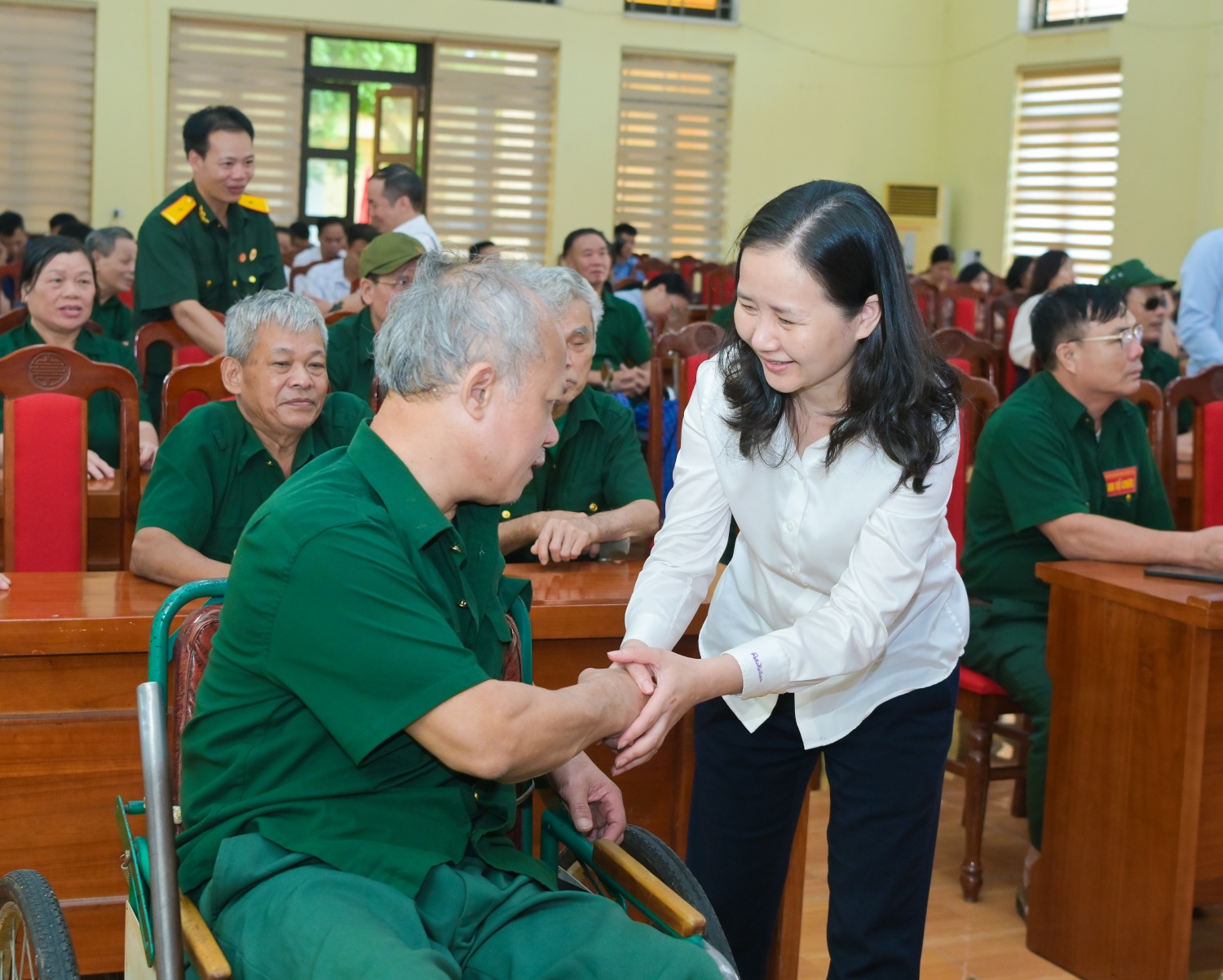 Petrovietnam tri ân thương, bệnh binh tại Trung tâm Điều dưỡng người có công tỉnh Phú Thọ