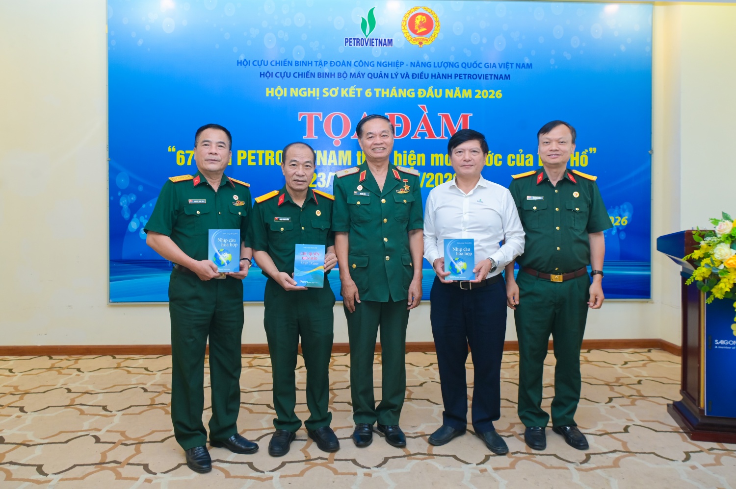 Hội CCB BMQL&ĐH Petrovietnam phát huy vai trò tiên phong, gương mẫu, hoàn thành tốt nhiệm vụ 6 tháng đầu năm 2026
