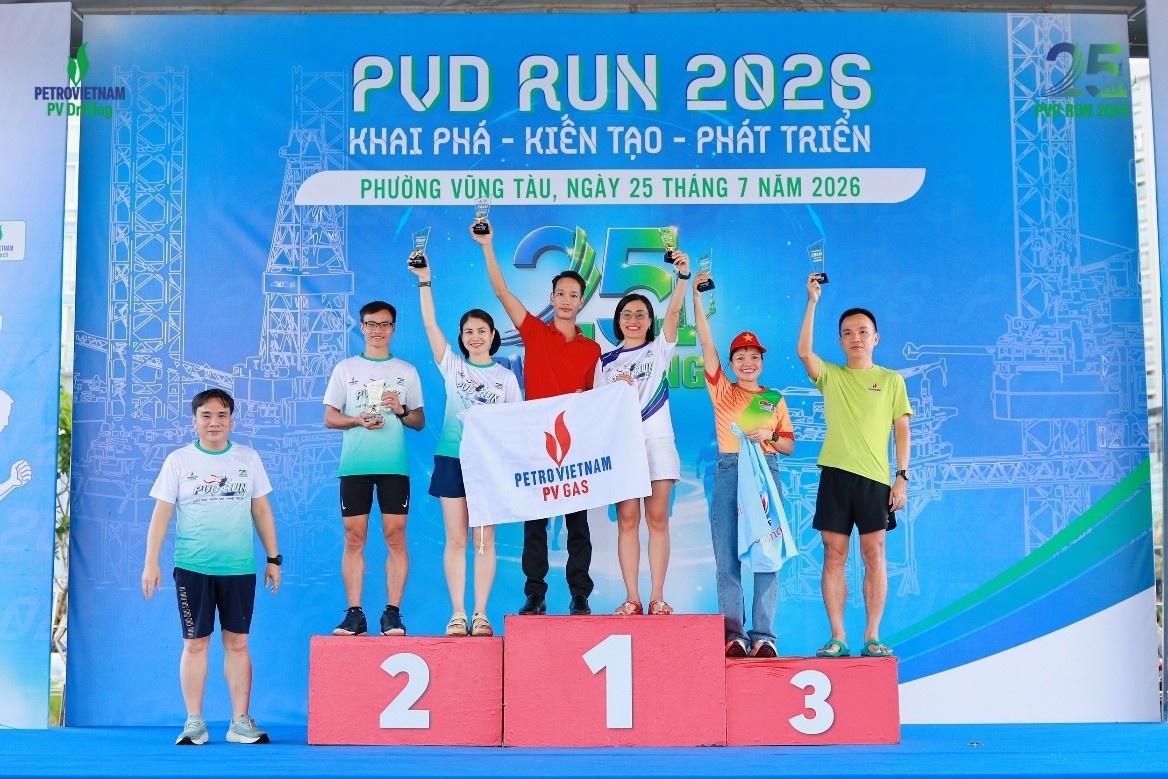 PVD RUN 2026: Hơn 1.600 vận động viên cùng lan tỏa tinh thần “Khai phá - Kiến tạo - Phát triển”
