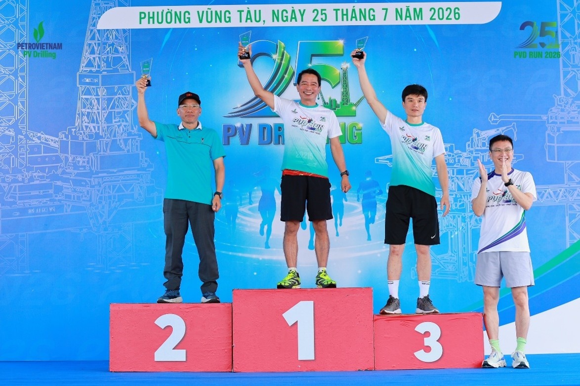 PVD RUN 2026: Hơn 1.600 vận động viên cùng lan tỏa tinh thần “Khai phá - Kiến tạo - Phát triển”