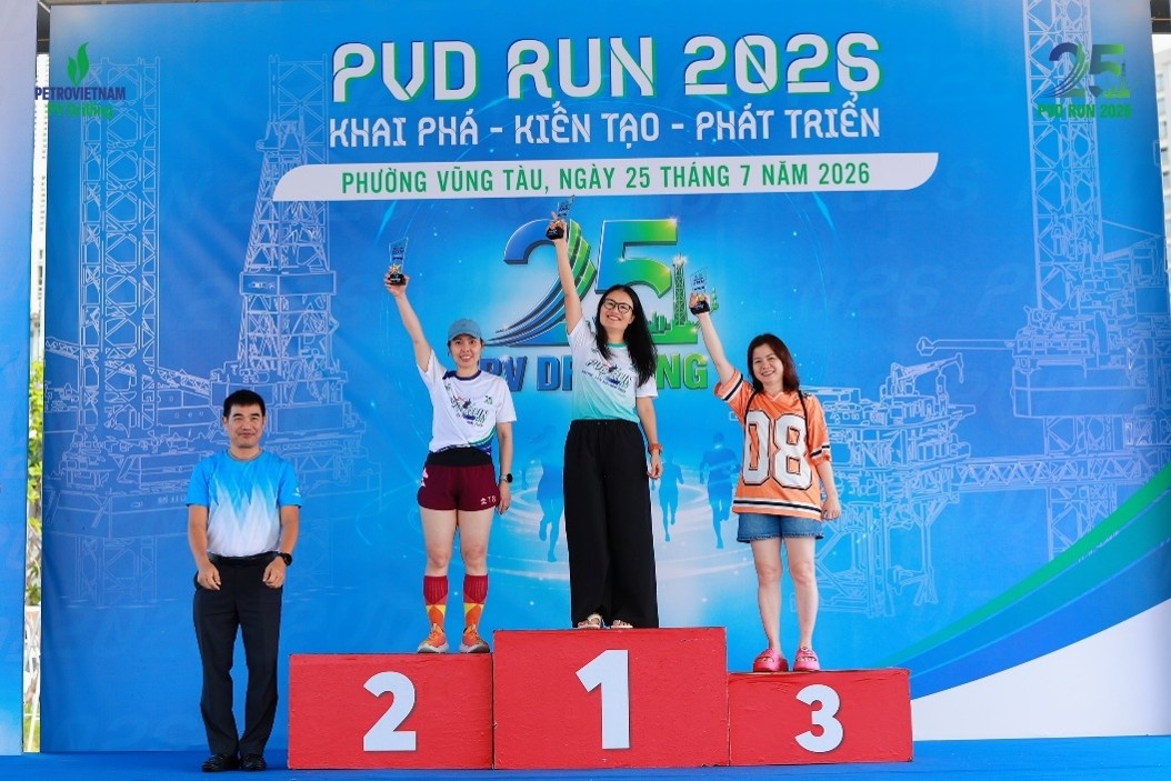 PVD RUN 2026: Hơn 1.600 vận động viên cùng lan tỏa tinh thần “Khai phá - Kiến tạo - Phát triển”
