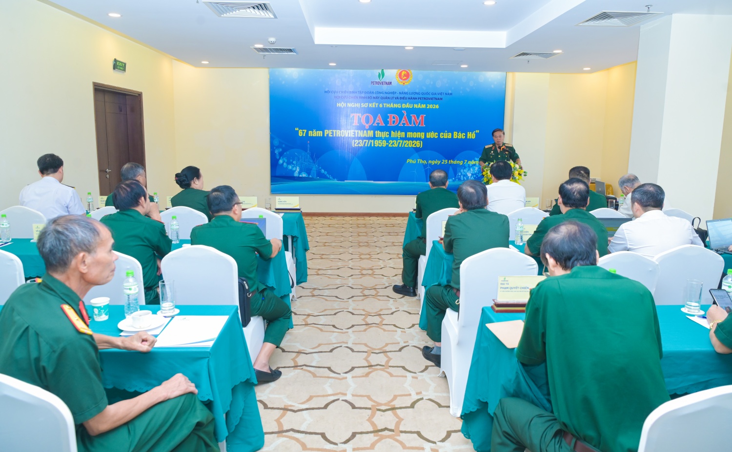Hội CCB BMQL&ĐH Petrovietnam phát huy vai trò tiên phong, gương mẫu, hoàn thành tốt nhiệm vụ 6 tháng đầu năm 2026