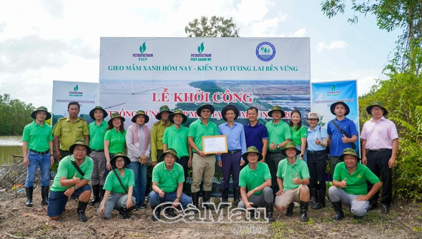 PVEP Khánh Mỹ: Hành trình tri ân và dấu ấn xanh nơi cực Nam Tổ quốc