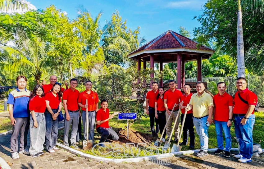 PVEP Khánh Mỹ: Hành trình tri ân và dấu ấn xanh nơi cực Nam Tổ quốc