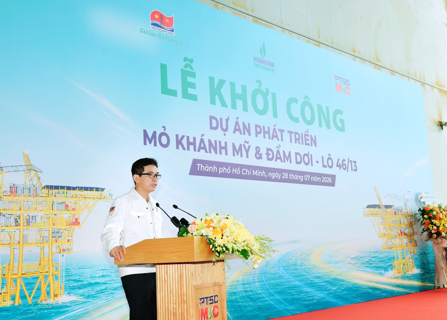Khởi công Dự án Phát triển Mỏ Khánh Mỹ và Đầm Dơi, Lô 46/13: Hiện thực hóa khát vọng bảo đảm an ninh năng lượng quốc gia từ cực Nam Tổ quốc