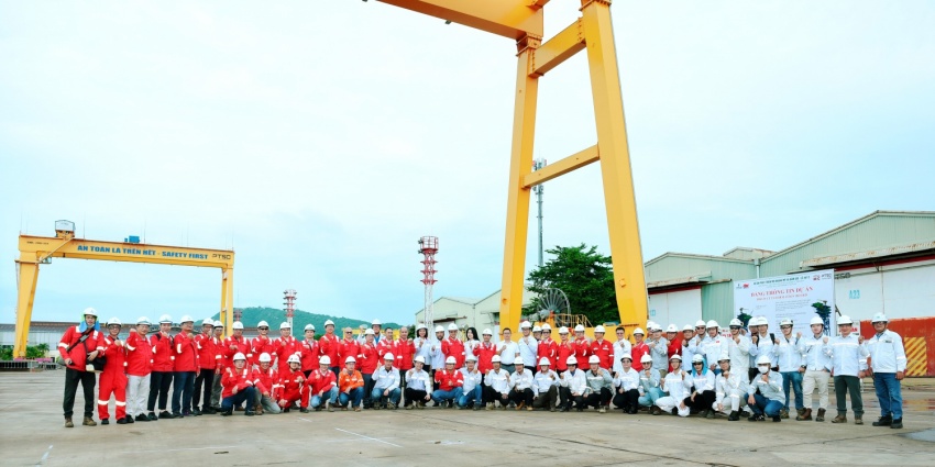 Khởi công dự án Phát triển Mỏ Khánh Mỹ và Đầm Dơi, Lô 46/13