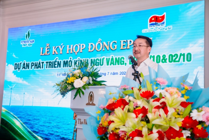 PVEP-HCM và Vietsovpetro ký kết hợp đồng EPCIC Dự án phát triển mỏ Kình Ngư Vàng (Lô 01/10&02/10)