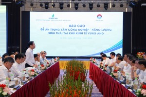 [VIDEO] Petrovietnam và Hà Tĩnh thúc đẩy hợp tác, phát triển cực tăng trưởng năng lượng mới tại Vũng Áng
