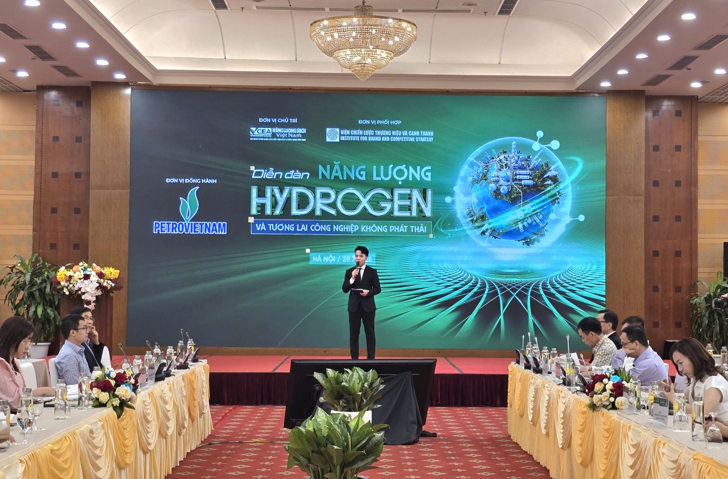 Hydrogen: 