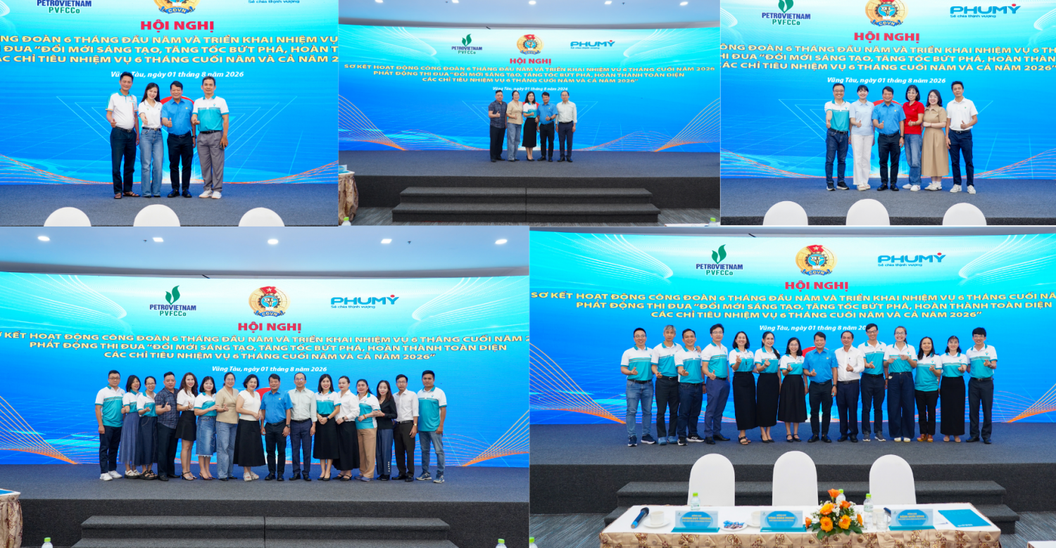 Công đoàn PVFCCo - Phú Mỹ tạo động lực từ chăm lo người lao động và đổi mới sáng tạo