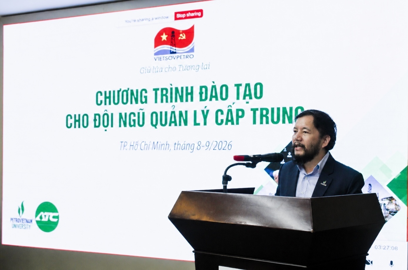Vietsovpetro khởi động chương trình đào tạo nâng cao năng lực quản lý cấp trung